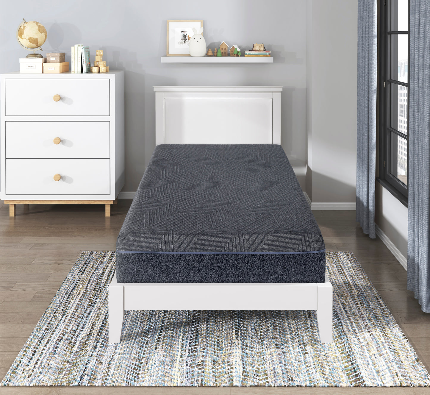 MT-UNG11T - 11" Twin Green Tea Gel-Infused Memory Foam Mattress