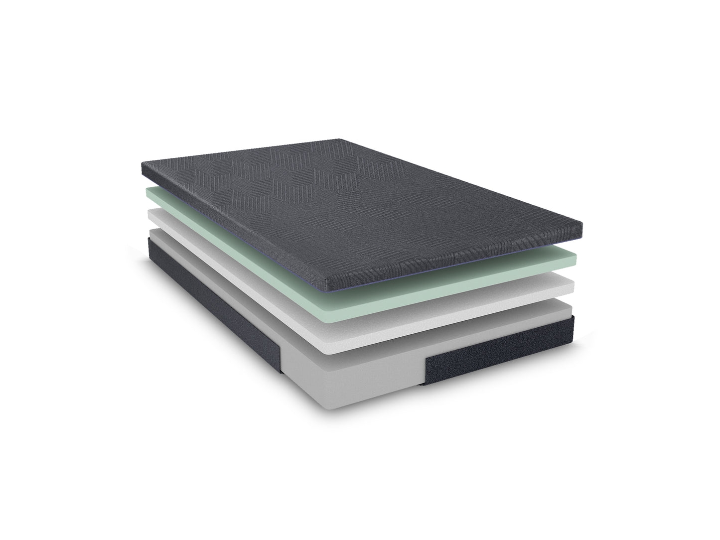 MT-UNG11F - 11" Full Green Tea Gel-Infused Memory Foam Mattress