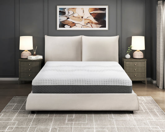 MT-UNH12EK - 12" Eastern King Green Tea Gel-Infused Memory Foam Hybrid Mattress