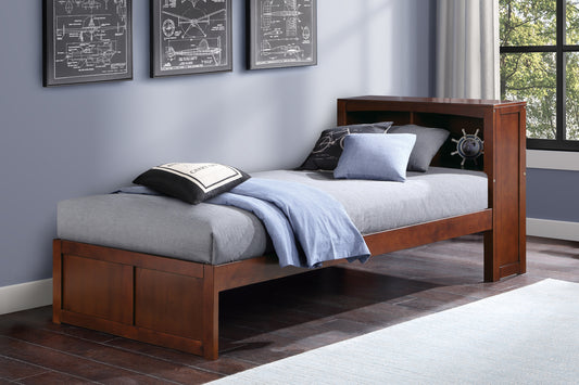 B2013BCDC-1* - (2) Twin Bookcase Bed