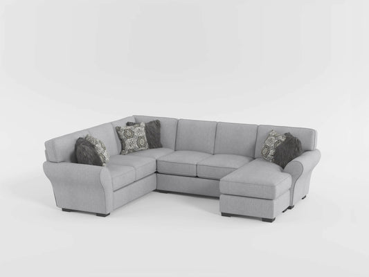 9679GY*SC - (2)2-Piece Reversible Sectional