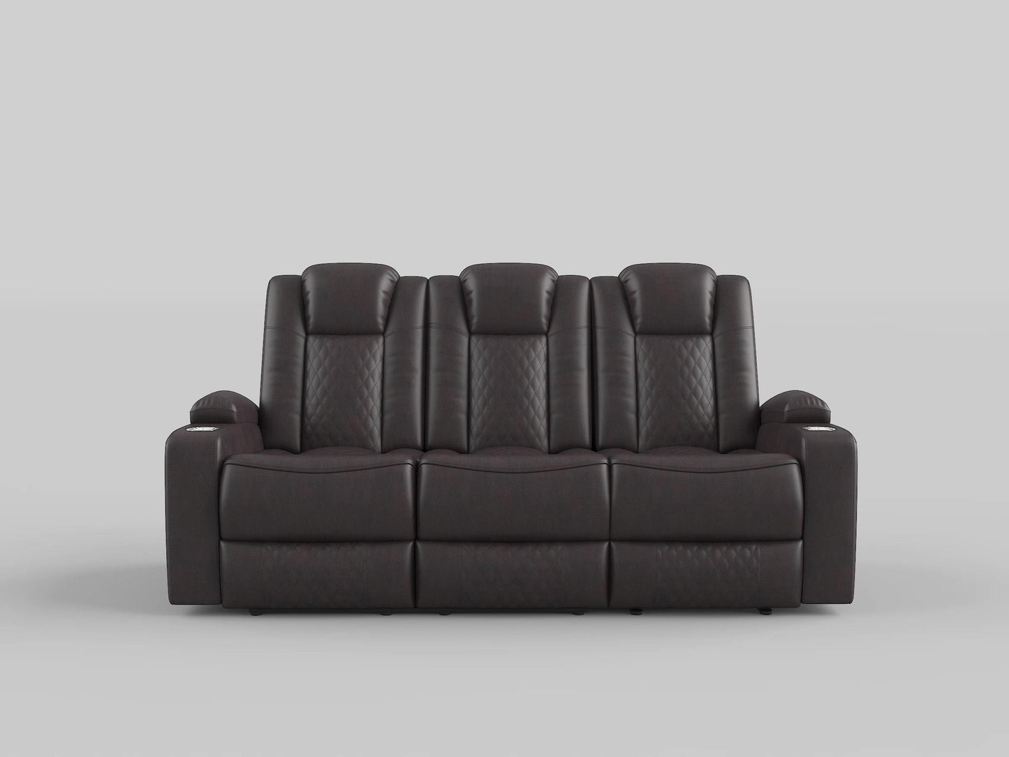 9366DB*2PWH - 2pc Set: Sofa, Love (Power)