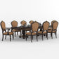 1808-112* - (2)Double Pedestal Dining Table