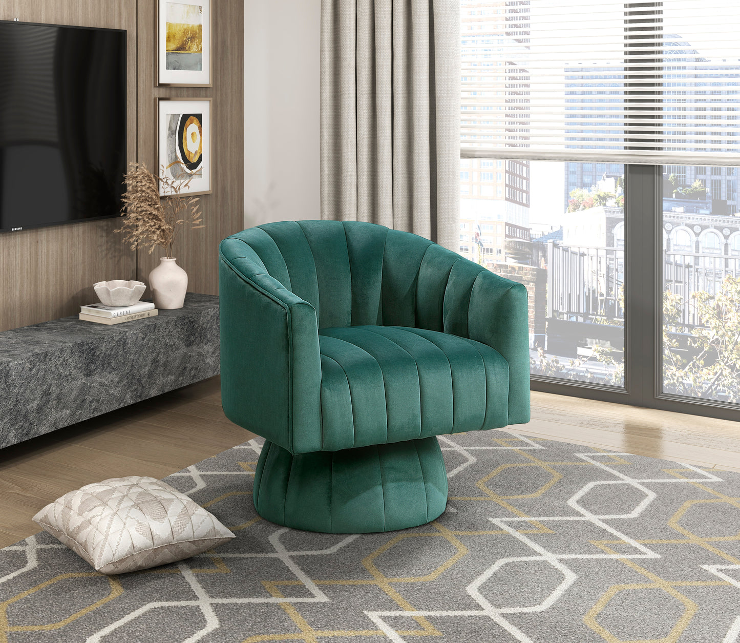 1025GRN-1 - Swivel Chair
