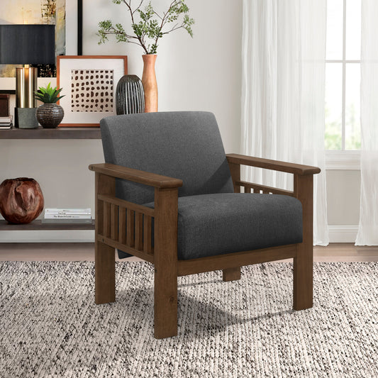 1048DG-1 - Accent Chair with Storage Arms