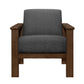 1048DG-1 - Accent Chair with Storage Arms