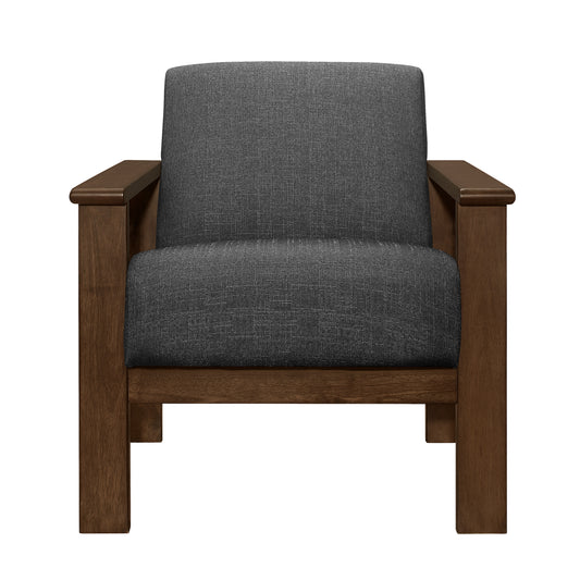 1048DG-1 - Accent Chair with Storage Arms