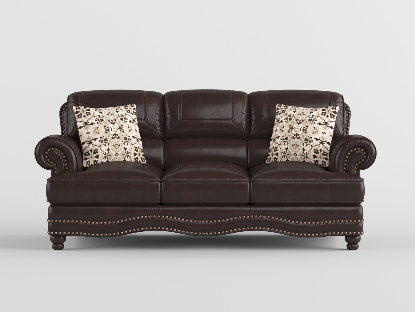 9268BRW-3 - Sofa