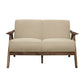 1138BR*2 - 2pc Set: Sofa, Love