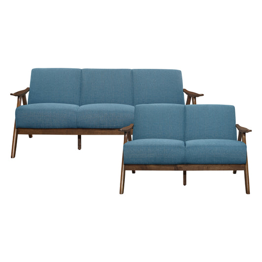 1138BU*2 - 2pc Set: Sofa, Love