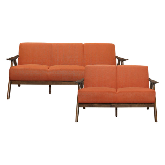 1138RN*2 - 2pc Set: Sofa, Love