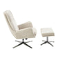 1159BE - Swivel Chair with Ottoman