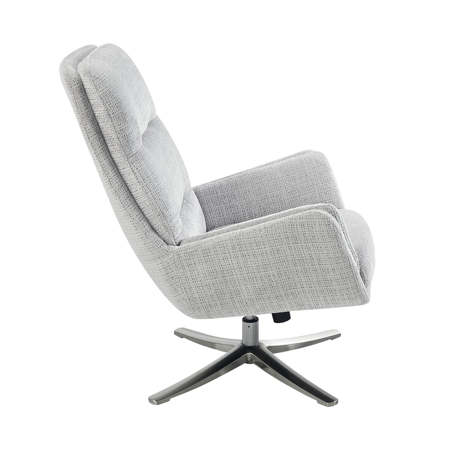 1159GY - Swivel Chair with Ottoman