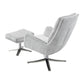 1159GY - Swivel Chair with Ottoman