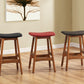 1188BK-24 - Counter Height Stool, Matt Black