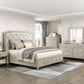 1312K-1EK* - (3) Eastern King Platform Bed with Footboard Storage