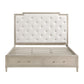 1312-1* - (3) Queen Platform Bed with Footboard Storage