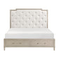1312K-1CK* - (3) California King Platform Bed with Footboard Storage