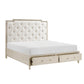 1312K-1CK* - (3) California King Platform Bed with Footboard Storage