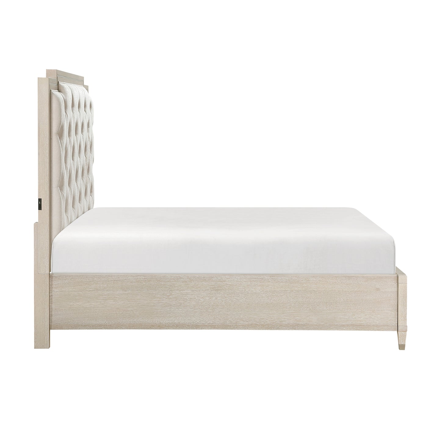 1312K-1CK* - (3) California King Platform Bed with Footboard Storage