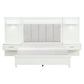 1321K-1CK*WB - 3pc Set California King Wall Bed (CKB+2TNS)