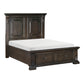 1325-1* - (3) Queen Platform Bed with Footboard Storage