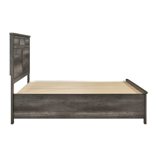 1342K-1CK* - (3) California King Platform Bed with Footboard Storage