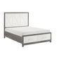 1366-1* - (3) Queen Platform Bed with Footboard Storage