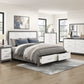 1366K-1CK* - (3) California King Platform Bed with Footboard Storage