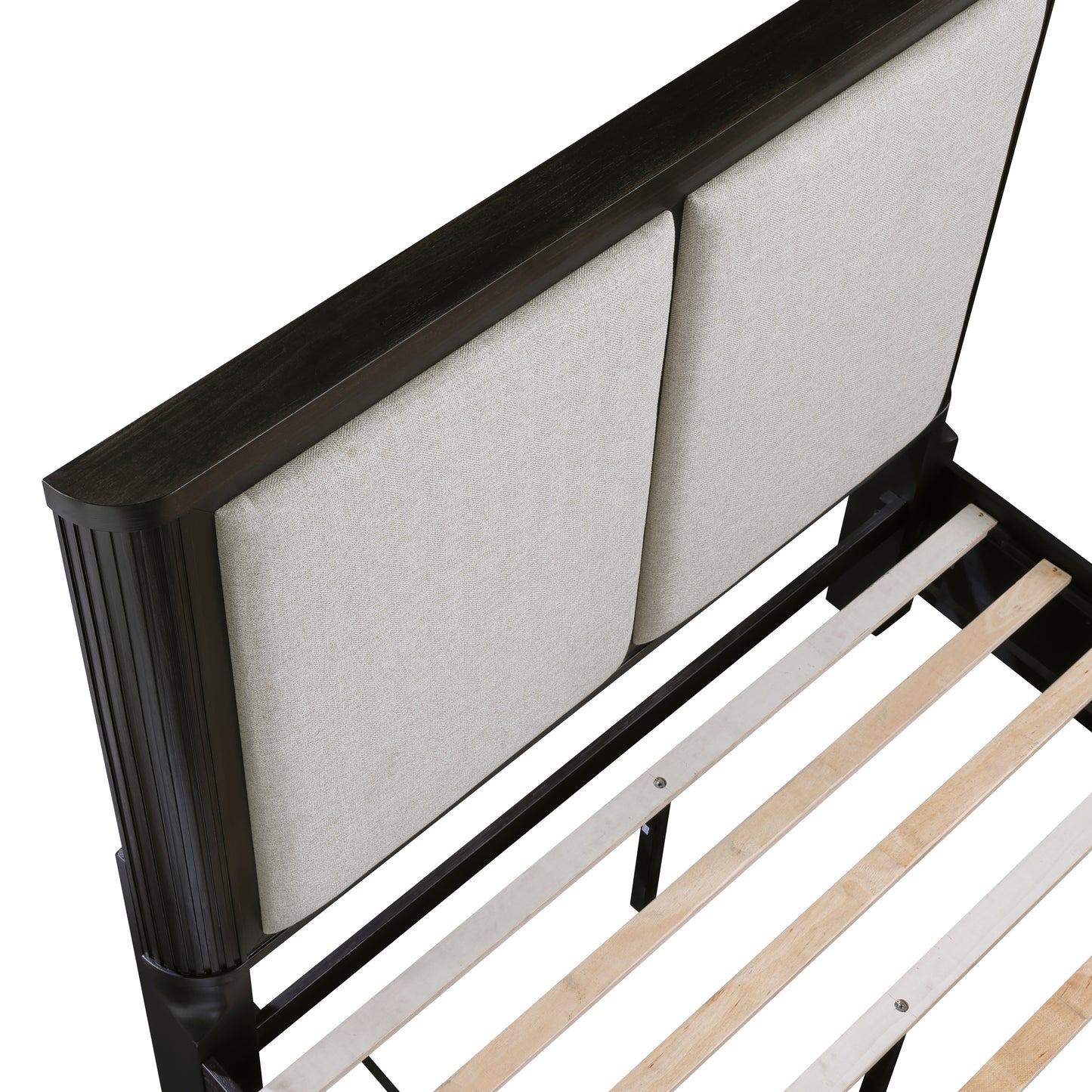 1381-1* - (3) Queen Platform Bed with Footboard Storage