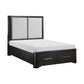 1381-1* - (3) Queen Platform Bed with Footboard Storage