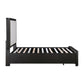 1381-1* - (3) Queen Platform Bed with Footboard Storage