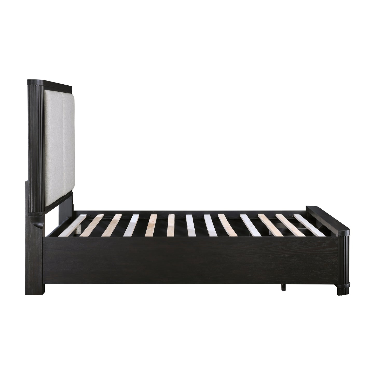 1381K-1CK* - (3) California King Platform Bed with Footboard Storage
