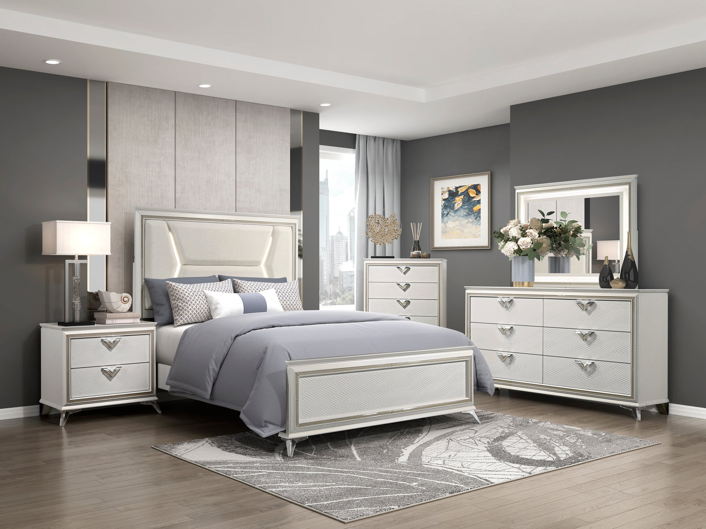 1383-1* - (3) Queen Bed