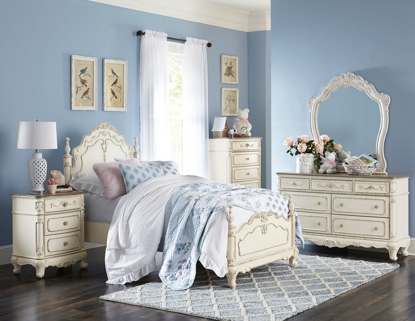 1386TNW-1* - (3) Twin Bed