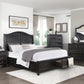 1420-1* - (3) Queen Platform Bed with Footboard Storage
