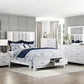 1486K-1EK* - (3) Eastern King Platform Bed with Footboard Storage