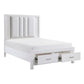1486K-1CK* - (3) California King Platform Bed with Footboard Storage