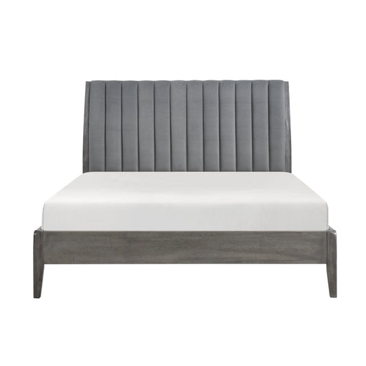 1492GY-1 - Queen Platform Bed