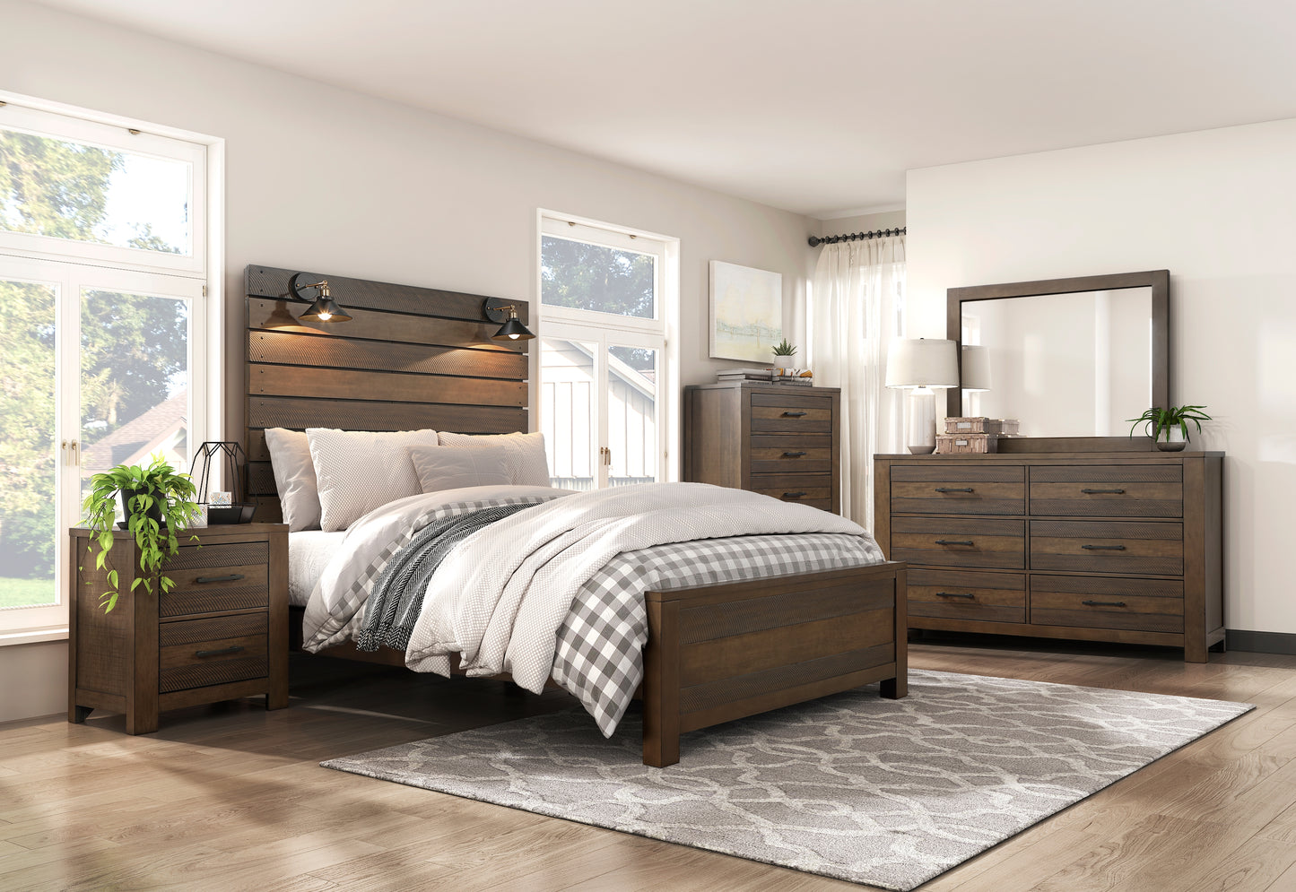 1497K-1EK* - (3) Eastern King Bed