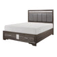 1505K-1EK* - (3) Eastern King Platform Bed with Footboard Storage
