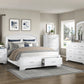1520WH-1* - (3) Queen Platform Bed with Footboard Storage