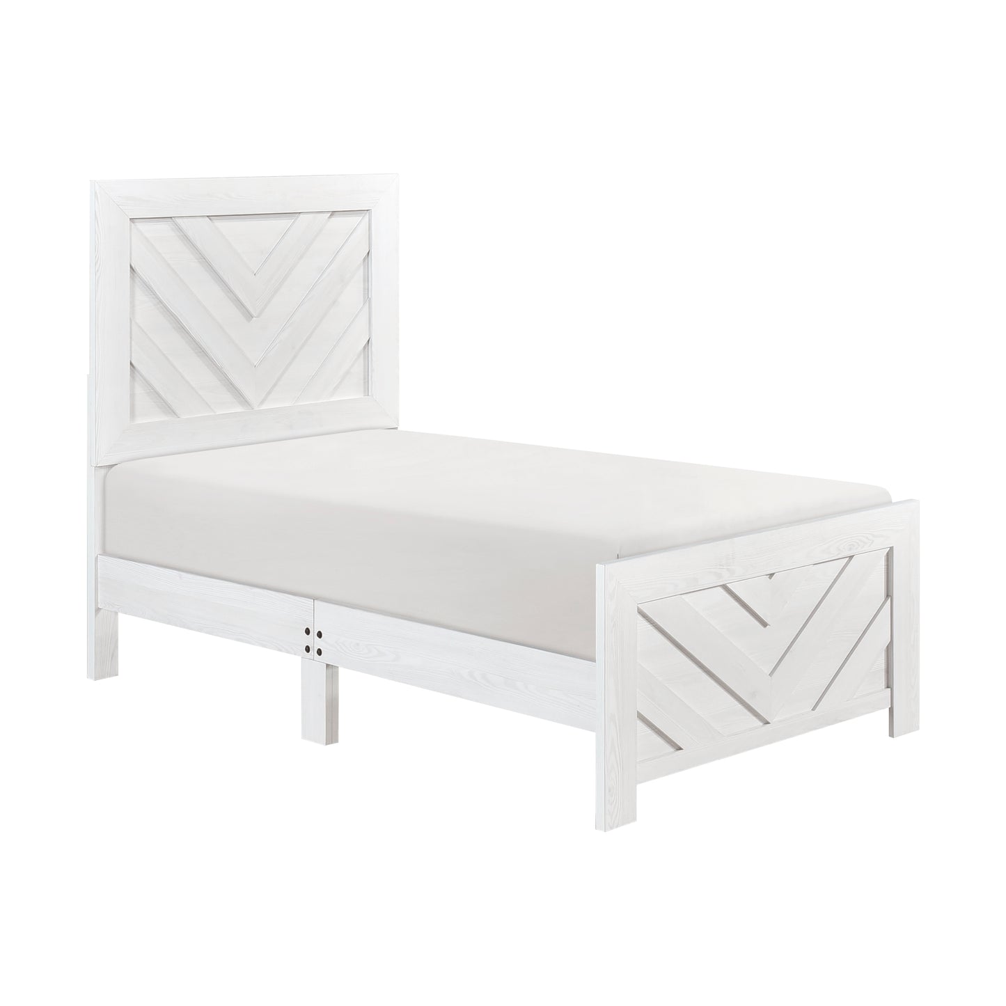1534NPWHT-1 - Twin Bed