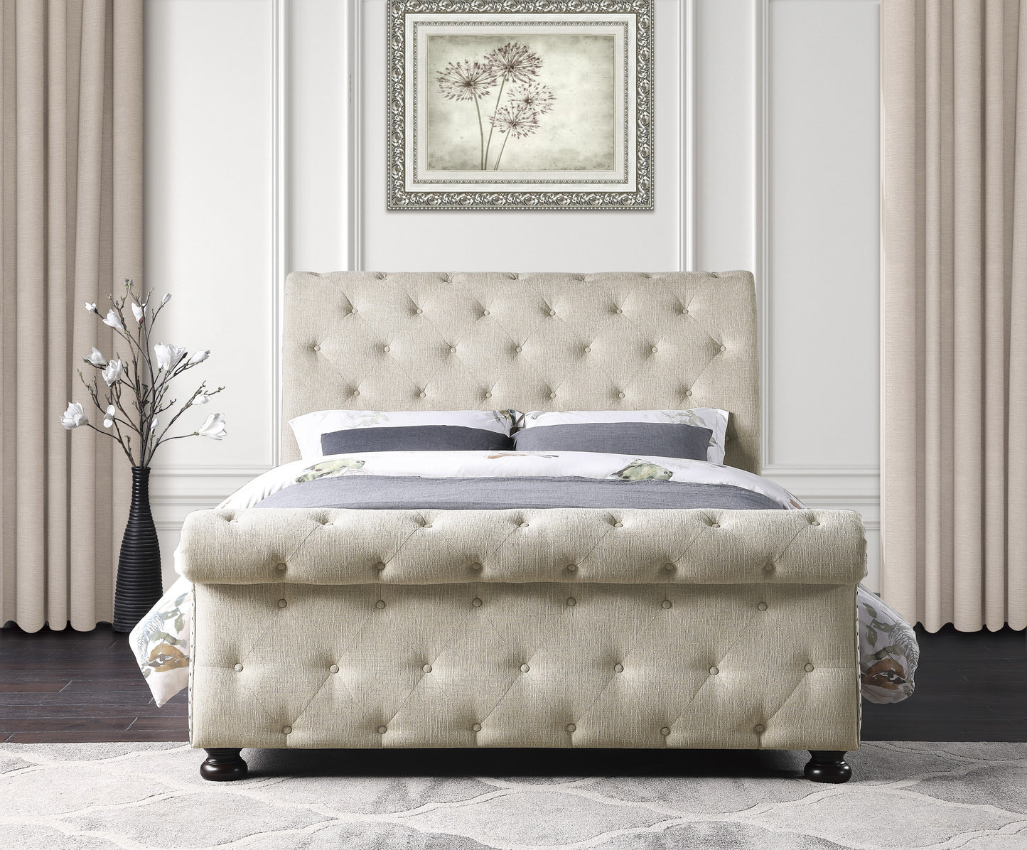 1549BE-1* - (3) Queen Bed