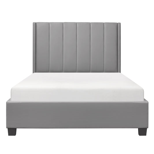1570GY-1* - (2) Queen Platform Bed