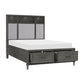 1573K-1CK* - (3) California King Platform Bed