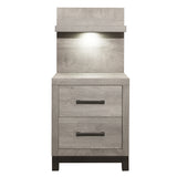 1577-4P* - (2) Night Stand with Wall Panel