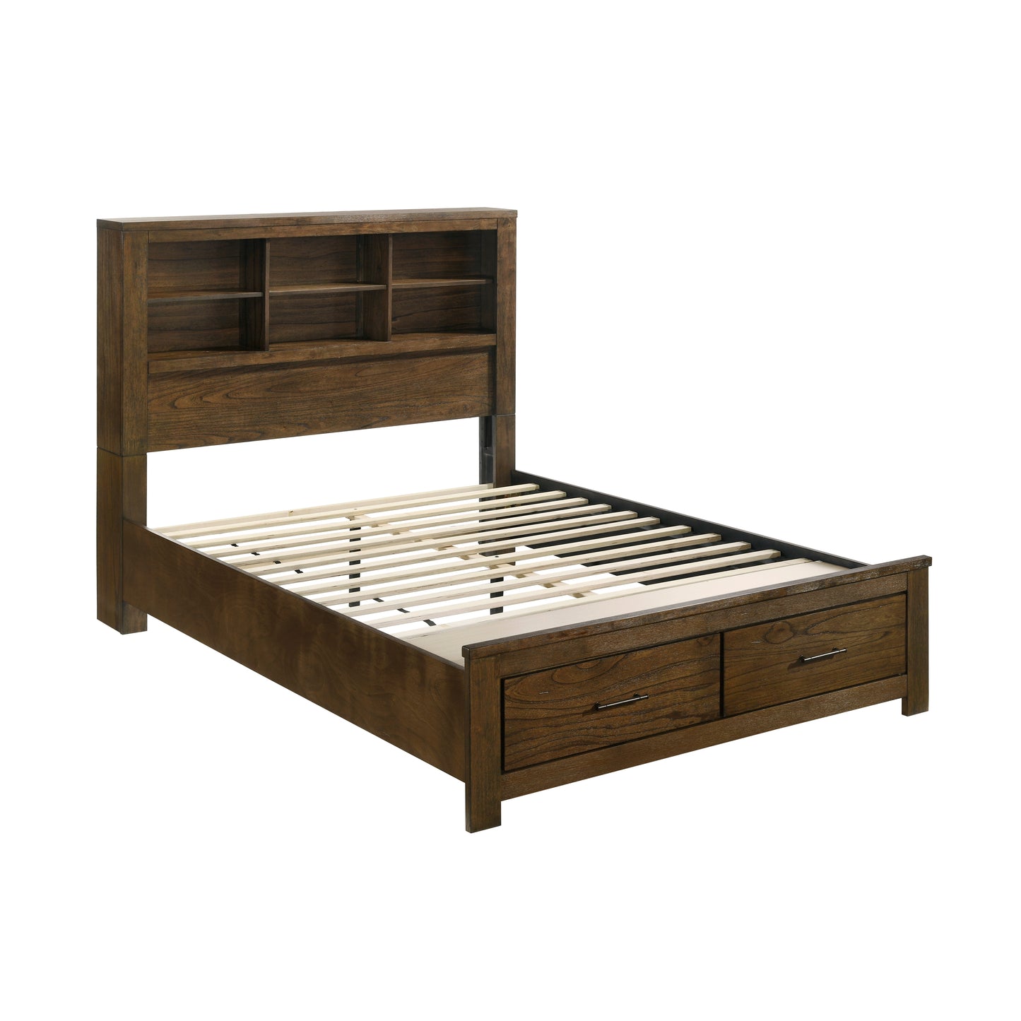 1592K-1EK* - (3) Eastern King Platform Bed with Footboard Storage