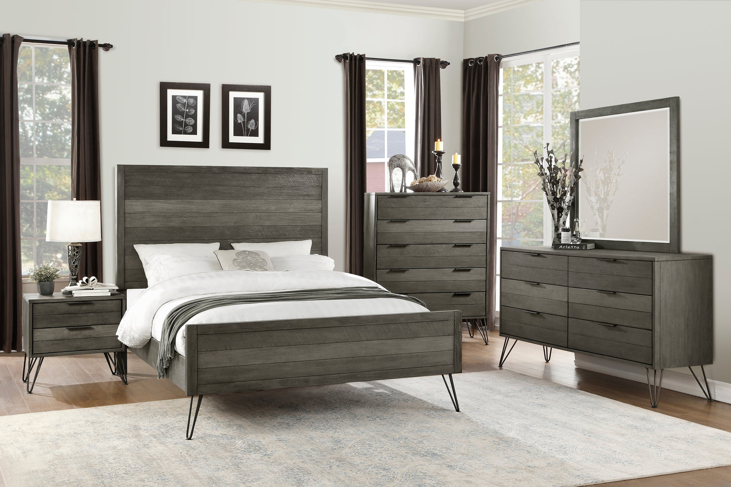 1604K-1CK* - (3)California King Bed