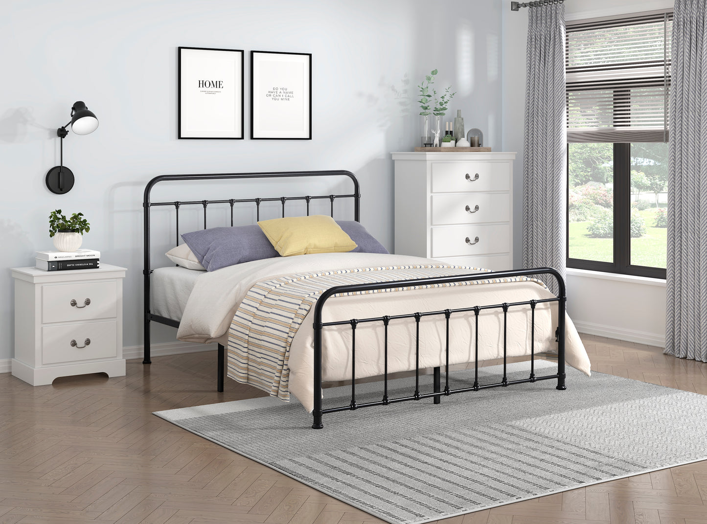 1628-1 - Queen Platform Bed